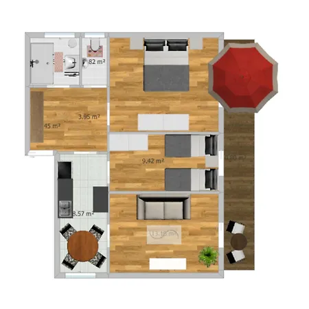Hubertus - 6, Feldberg, Titisee, Schluchsee Apartment Rotwasser